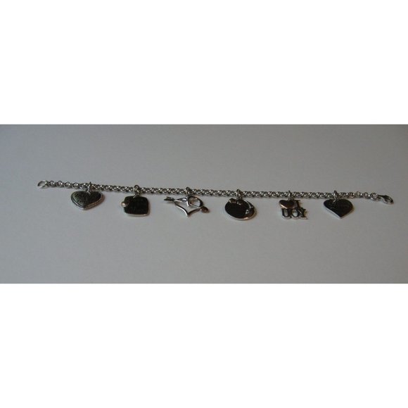 JCM 925 Thailand Heart Charm Bracelet - Picture 3 of 6